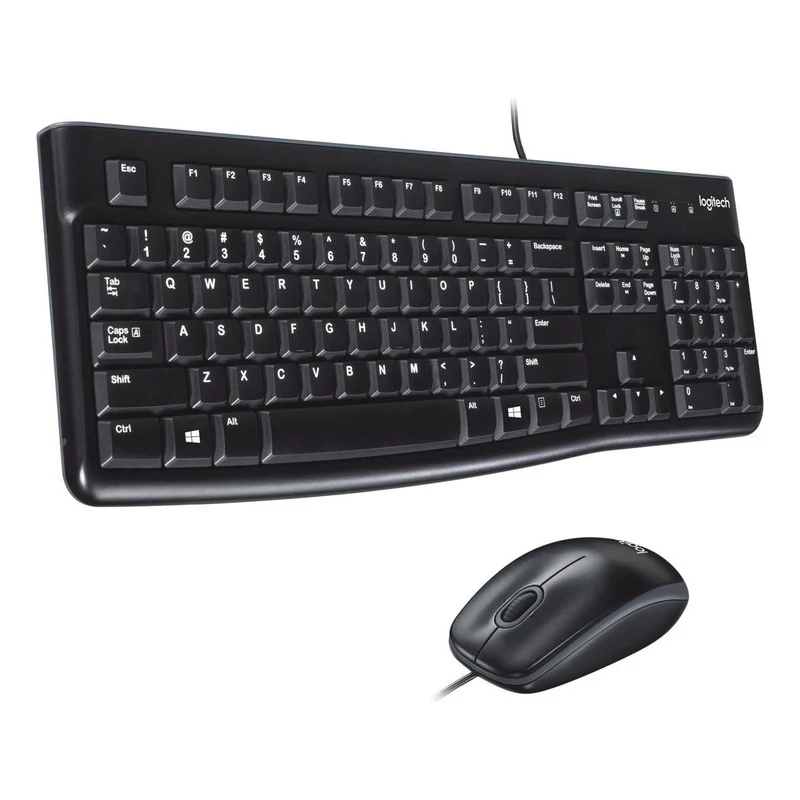 Combo Teclado Y Mouse Usb Plug And Play Logitech Mk120