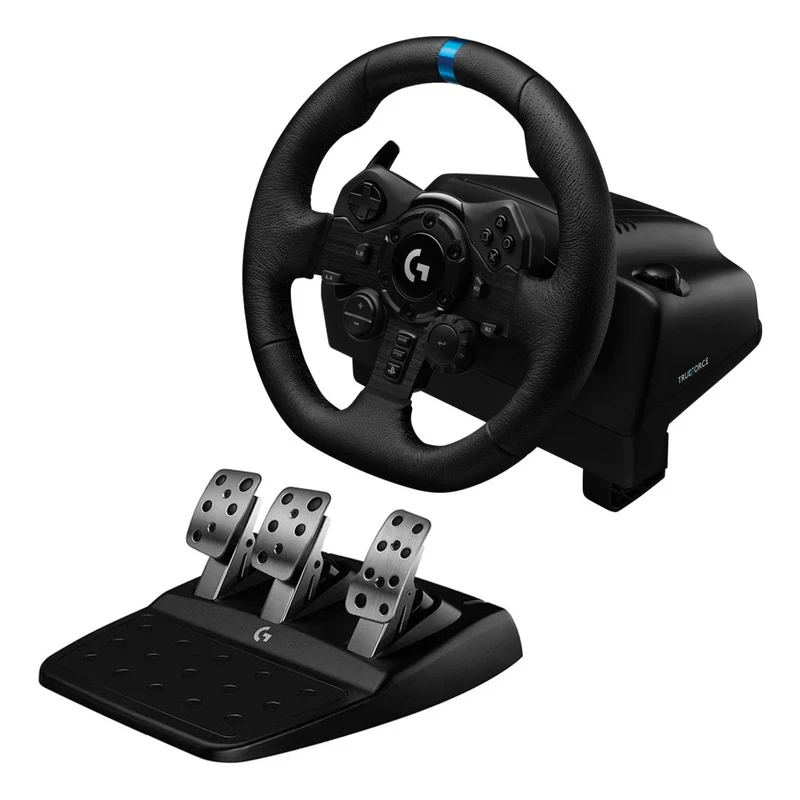 Volante de Carreras Logitech G923 TRUEFORCE para PS5, PS4 y PC