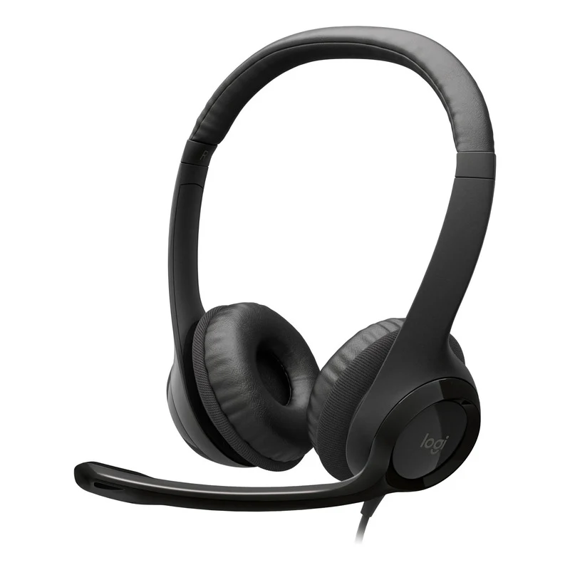 Auriculares   con   Micrófono   USB   Logitech   H390   con   Controles   en   el   Cable