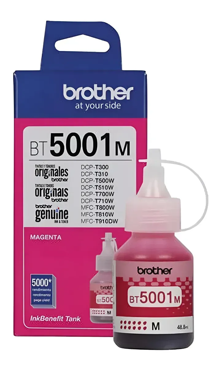 Tinta Brother BT5001M Magenta Original