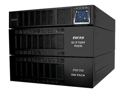 UPS en línea 10KVA/10KW, ISO transf, escalable, torre/bast-120V