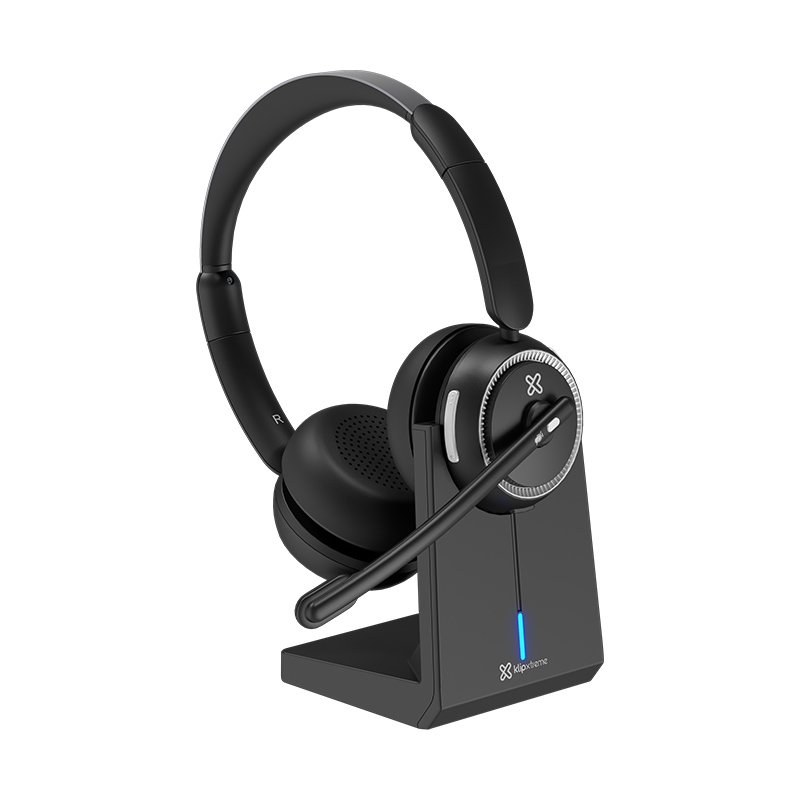 Auriculares Inalámbricos Klip Xtreme DuoCom KCH-910 con Base de Carga