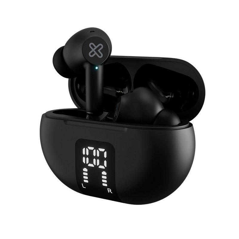 Audífonos TWS Klip Xtreme KTE-755 EdgeBuds con ANC y Micrófono ENC